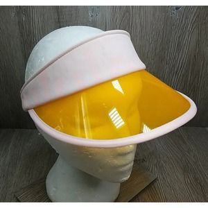 lululemon athletica Pink and Yellow Visor Hat